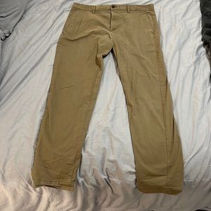 Banan Republic Kaki 36/34 Mason Chino Pants